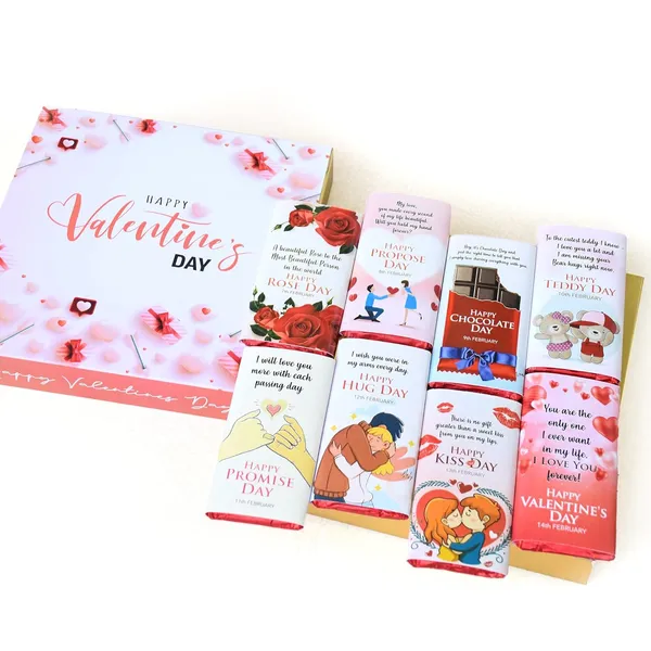Valentine'S_Day_Gift_Box_With_All_Days_Message_On_Bar_(8_Chocolate_Bars)