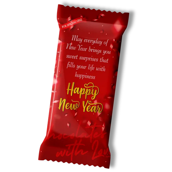 New_Year_Gift,_Chocolate_Large_Bar_(100G)_Festive_Red_Design_With_Warm_Wishes_|_Dark_Flavour