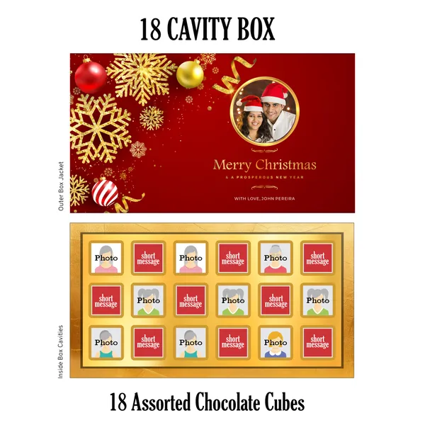 Christmas_Gift,_Personalised_/_Customized_Chocolate_Box_(18_Cubes)_(Maroon)