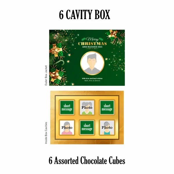 Christmas_Gift,_Personalised_/_Customized_Chocolate_Box_(6_Cubes)_(Green)