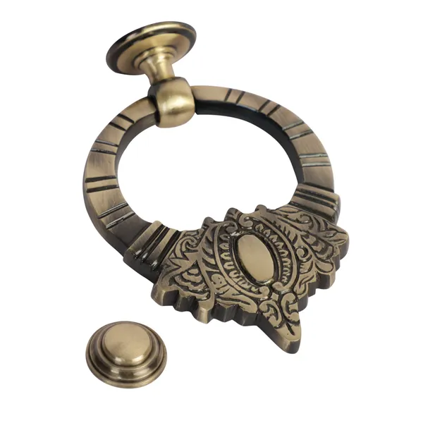 Golden_King_Decorative_Golden_Brass_Door_Knocker_Victorian_Style_Brass_Door_Knocker_Door_Decor
