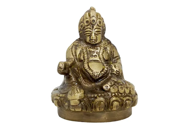 Golden_Kuber_Brass_Statue/Murti_For_Home_Decor,_Office,_Car_Dashboard,_Table_Decor,_Gifting_&_Puja_Idol_Murti_Sculpture