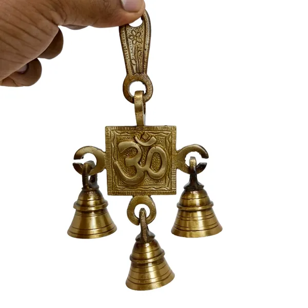 Golden_Om/Aum_3_Bells_Wall_Hanging_Home_Decor_Gifts_Brass_Temple_Bell_Traditional_Indian_Home_Decor