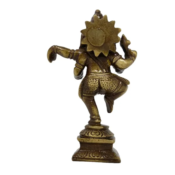 Golden_Dancing_Ganesha_Brass_Statue/Murti_For_Home_Decor,_Office,_Car_Dashboard,_Table_Decor,_Gifting_&_Puja_Idol_Murti_Sculpture
