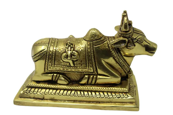 Golden_Nandi_Brass_Statue/Murti_For_Home_Decor,_Office,_Car_Dashboard,_Table_Decor,_Gifting_&_Puja_Idol_Murti_Sculpture