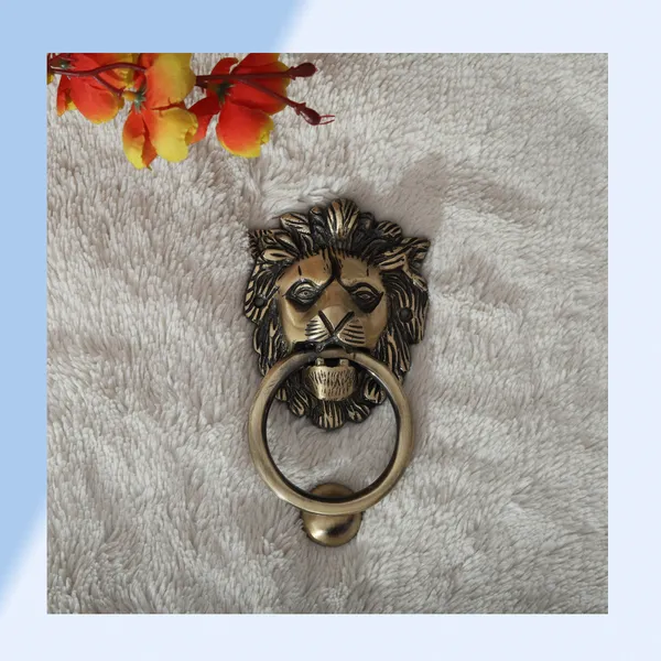 Golden_Lion_Decorative_Golden_Brass_Door_Knocker_Victorian_Style_Brass_Door_Knocker_Door_Decor