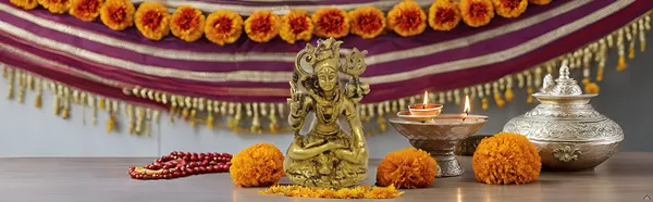 Golden_Sankar_Brass_Statue/Murti_For_Home_Decor,_Office,_Car_Dashboard,_Table_Decor,_Gifting_&_Puja_Idol_Murti_Sculpture