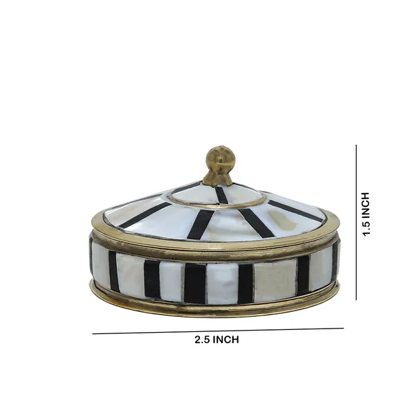 Golden_&_Pearl_Decorative_Jewelry_Trinket_Box_Unique_Gift_For_Home_Decor_Antique_Metal_Case_With_Mother_Of_Pearl_Sindoor_Box/Coin_Box