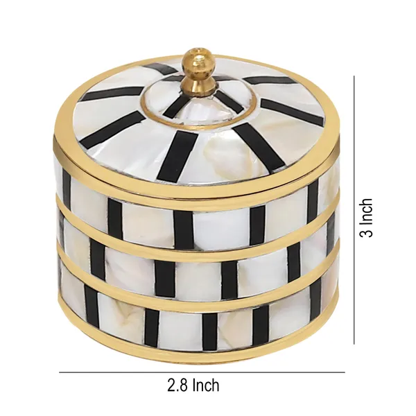 Golden_&_Pearl_Decorative_Jewelry_Trinket_Box_Unique_Gift_For_Home_Decor_Antique_Metal_Case_With_Mother_Of_Pearl_Sindoor_Box/Coin_Box
