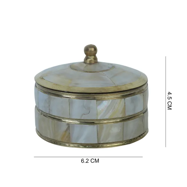 Golden_&_Pearl_Decorative_Jewelry_Trinket_Box_Unique_Gift_For_Home_Decor_Antique_Metal_Case_With_Mother_Of_Pearl_Sindoor_Box/Coin_Box