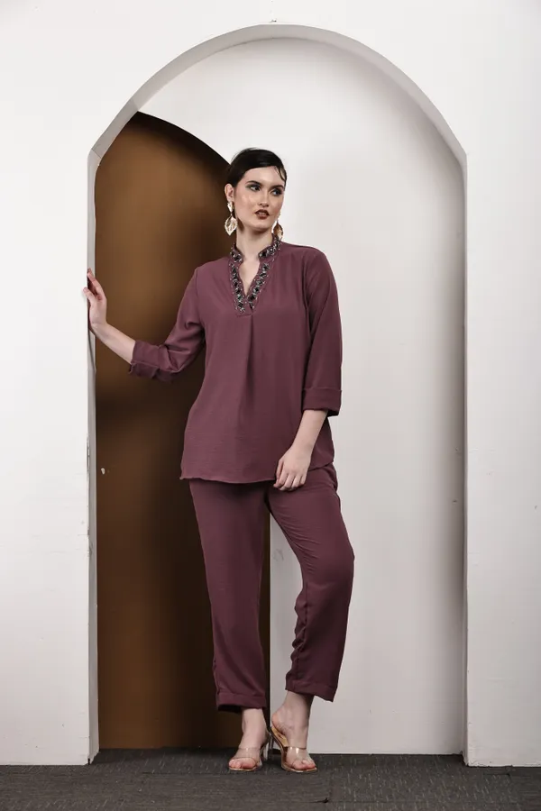 Rusty_Purple_Hand-Embroidered_Cotton_Co-Ord_Set_For_Women
