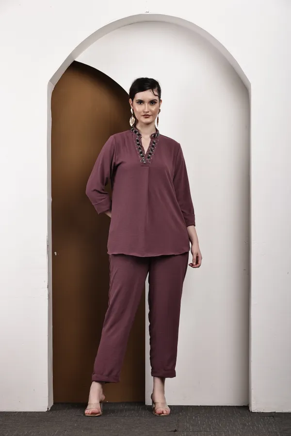 Rusty_Purple_Hand-Embroidered_Cotton_Co-Ord_Set_For_Women