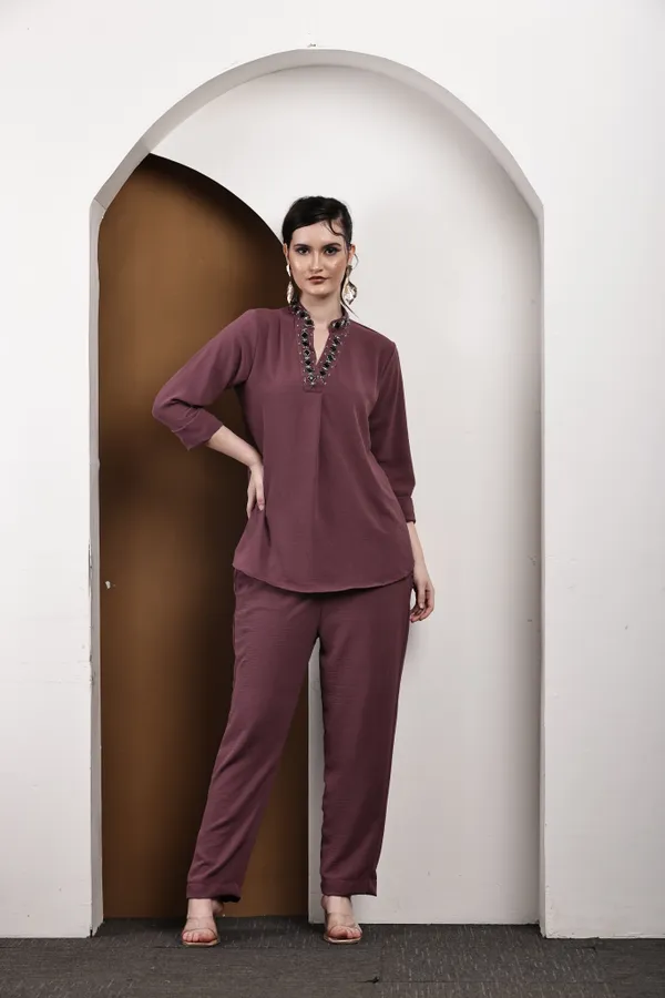 Rusty_Purple_Hand-Embroidered_Cotton_Co-Ord_Set_For_Women