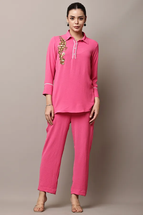 Rani_Pink_Hand-Embroidered_Coord_Set_For_Women