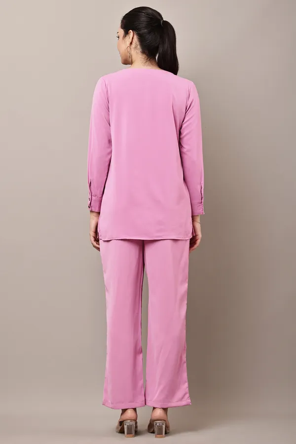 Pink_Hand-Embroidered_Coord_Set_For_Women