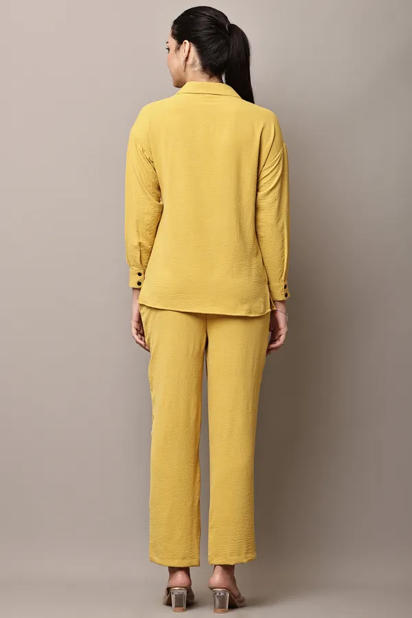 Yellow_Hand-Embroidered_Coord_Set_For_Women