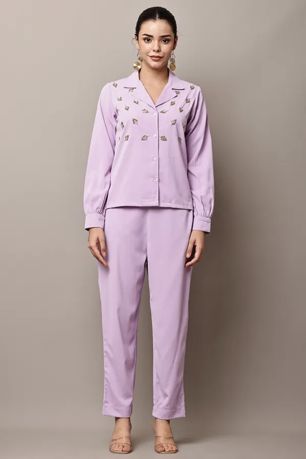 Purple_Hand-Embroidered_Coord_Set_For_Women