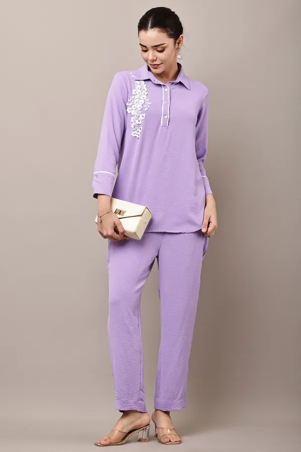 Purple_Hand-Embroidered_Coord_Set_For_Women