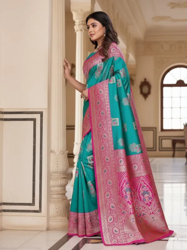 Exquisite_Pethani_Silk_Saree:_A_Weaving_Masterpiece