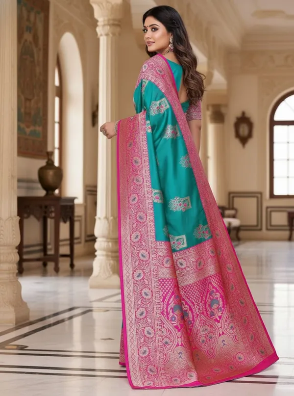 Exquisite_Pethani_Silk_Saree:_A_Weaving_Masterpiece
