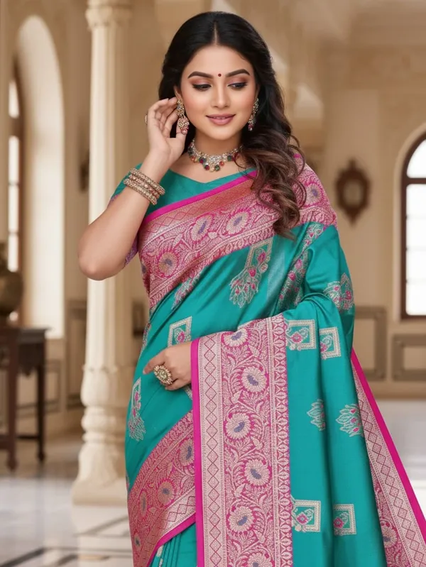 Exquisite_Pethani_Silk_Saree:_A_Weaving_Masterpiece