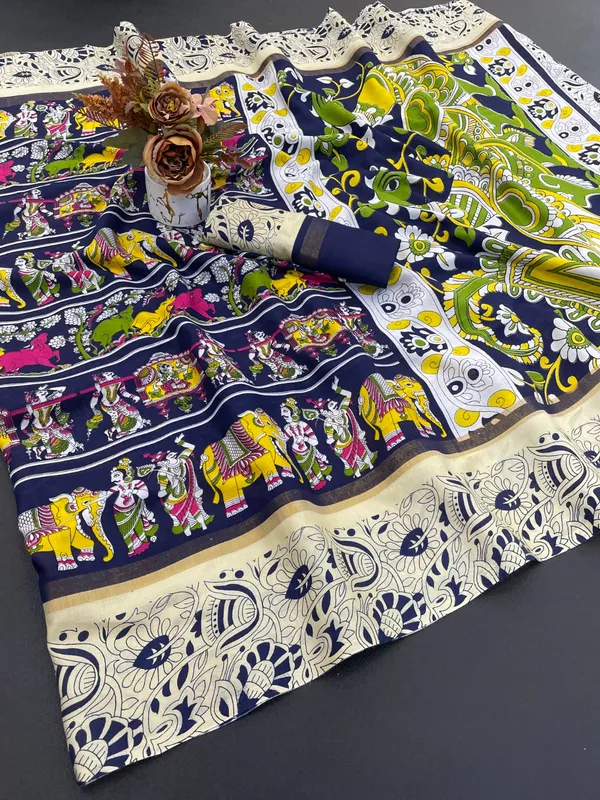 Exquisite_Mull_Mull_Banarasi_Pattu_Saree