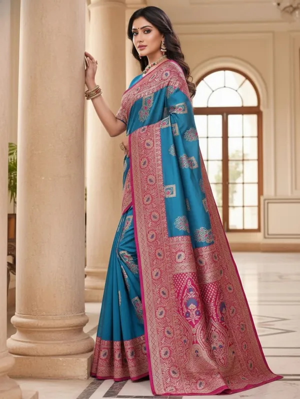 Exquisite_Pethani_Silk_Saree:_A_Weaving_Masterpiece