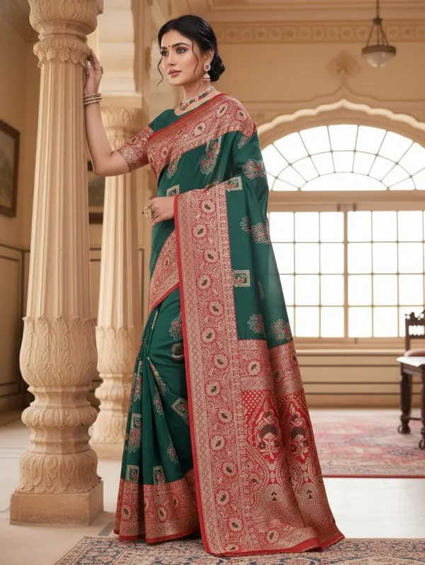 Exquisite_Pethani_Silk_Saree:_A_Weaving_Masterpiece