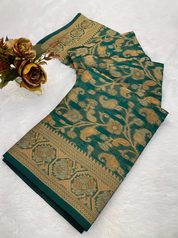 Exquisite_Organza_Traditional_Saree