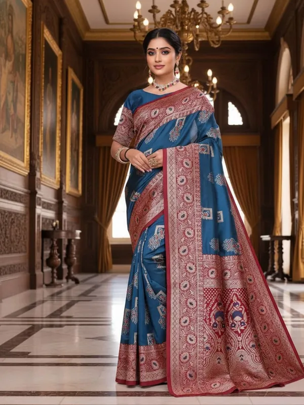 Exquisite_Pethani_Silk_Saree:_A_Weaving_Masterpiece