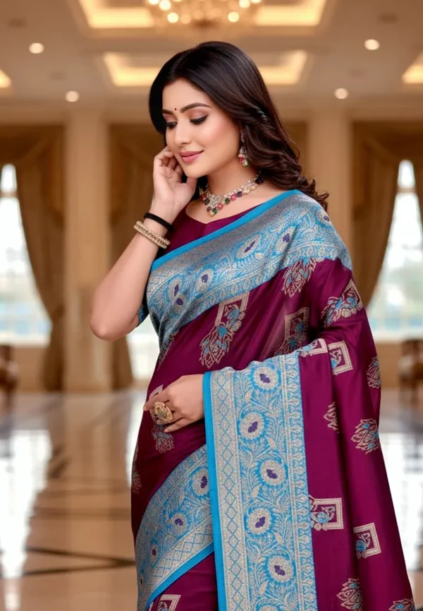 Exquisite_Pethani_Silk_Saree:_A_Weaving_Masterpiece