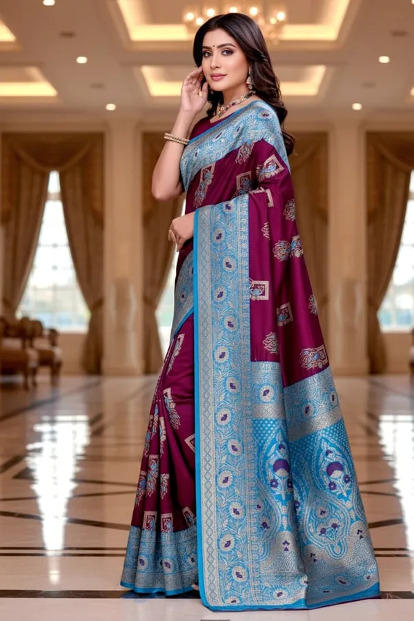 Exquisite_Pethani_Silk_Saree:_A_Weaving_Masterpiece