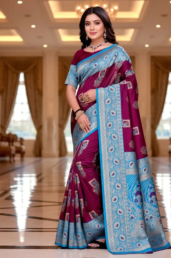 Exquisite_Pethani_Silk_Saree:_A_Weaving_Masterpiece