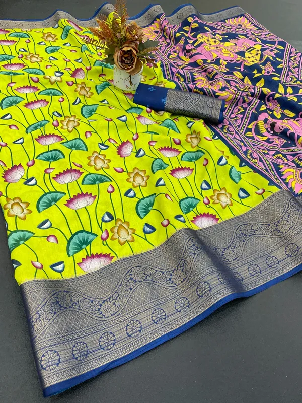 Exquisite_Dola_Silk_Saree_with_Jaquard_Border
