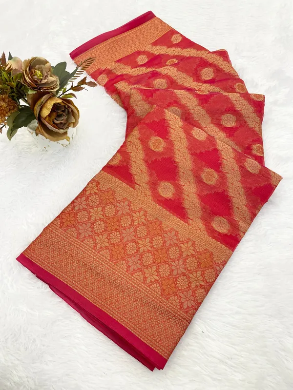 Premium_Quality_Organza_Saree_with_Grand_Pallu