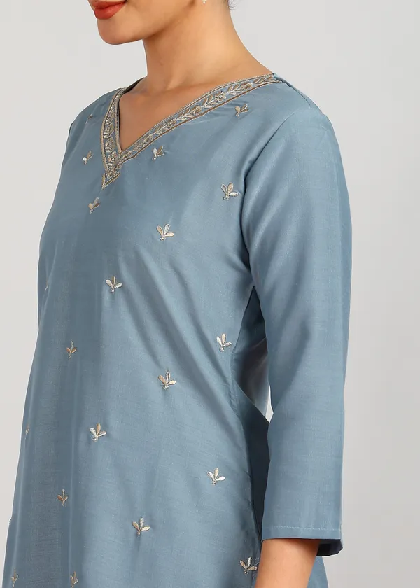 Sky_Grey_Embroidered_Kurta_Set_With_Dupatta_For_Women