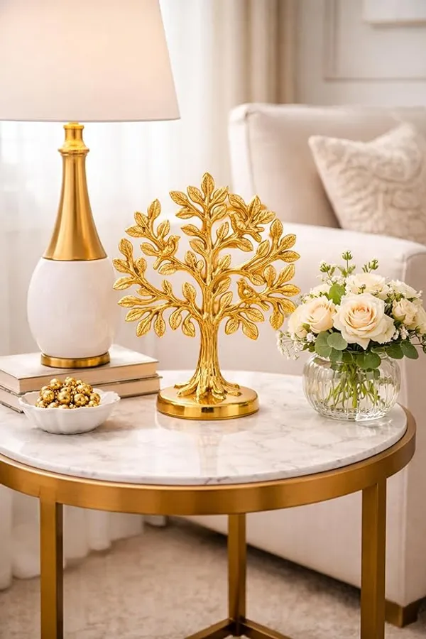100%_Pure_Brass_Kalpvriksh_Tree_with_Birds_|_6"_Golden_Tree_of_Life_Showpiece_for_Home_Decor_|_Metal_Decorative_Table_Accent_|_Luxury_Gift_Item_for_Living_Room,_Office,_Wedding,_Housewarming