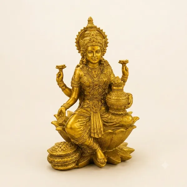 Golden_Laxmi_Idol_Murti_For_Diwali,_Home_Decor_&_Gifting