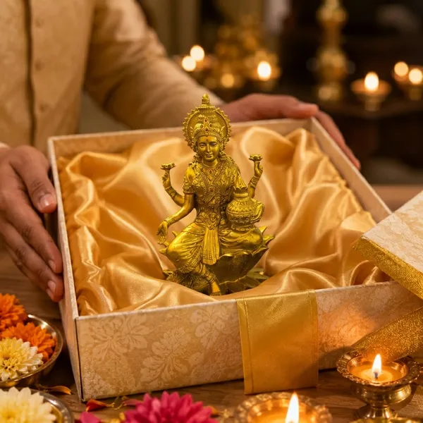 Golden_Laxmi_Idol_Murti_For_Diwali,_Home_Decor_&_Gifting