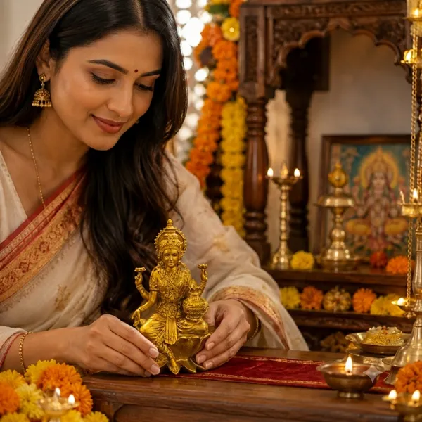 Golden_Laxmi_Idol_Murti_For_Diwali,_Home_Decor_&_Gifting