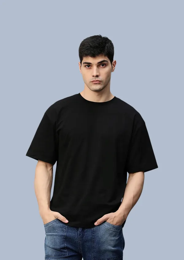 Black_Cotton_Essentials_Premium_&_Elegant_Oversize_T-Shirt_For_Unisex