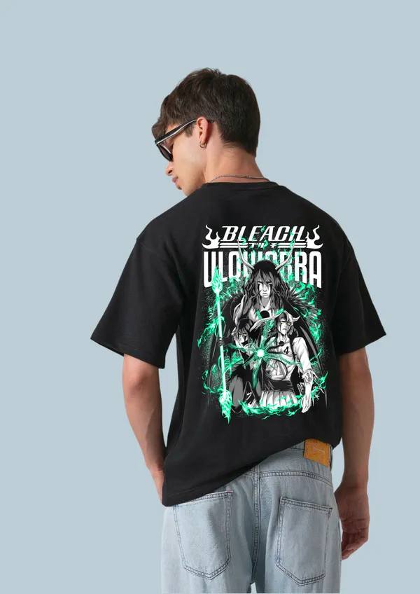 Black_Bleach_Ulquiorra_Green_Aura_Edition_Cotton_Premium_&_Elegant_Oversize_T-Shirt_For_Unisex