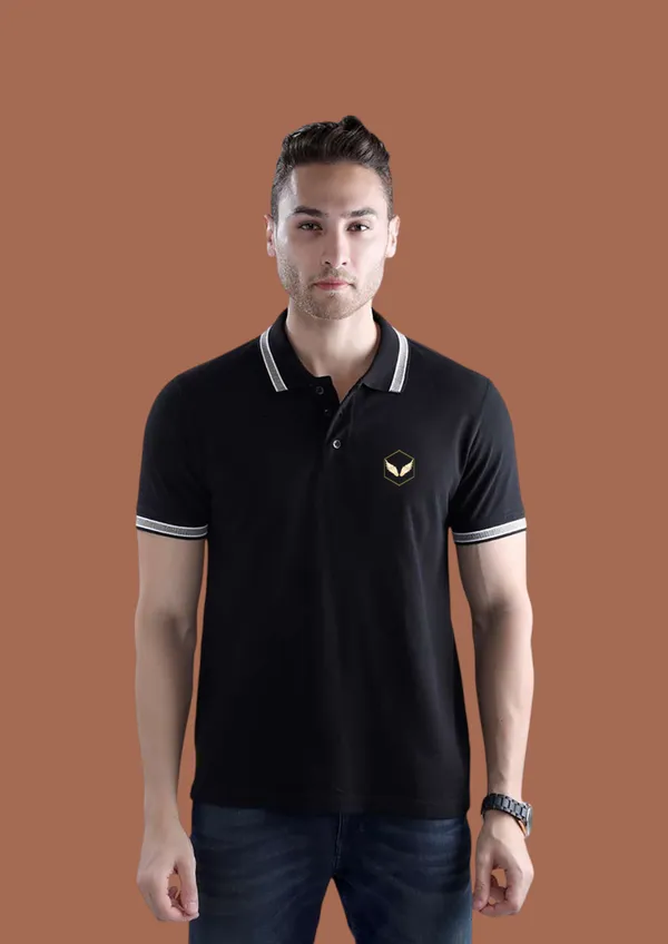Black_Wild_Star_Cotton_Premium_&_Elegant_Polo_T-Shirt_For_Unisex