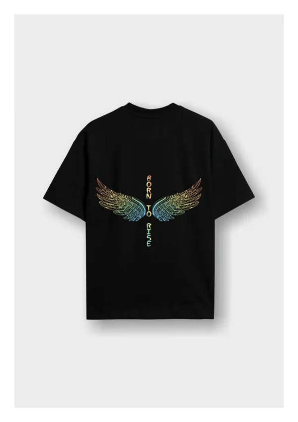 Black_Born_to_Rise_Cotton_Regular_T-Shirt_For_Unisex