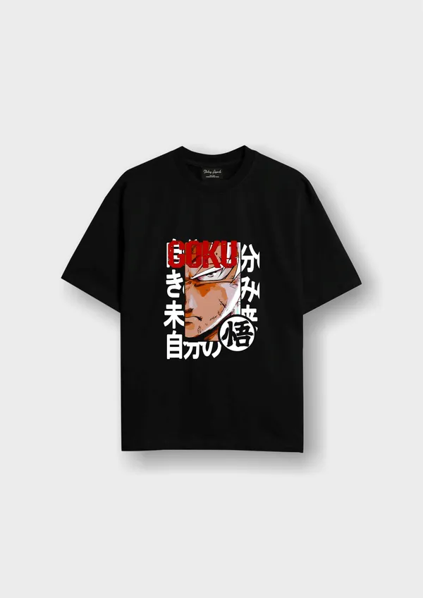 Black_Dragon_Ball_Z_Goku_Red_Typography_Edition_Cotton_Premium_&_Elegant_Oversize_T-Shirt_For_Unisex