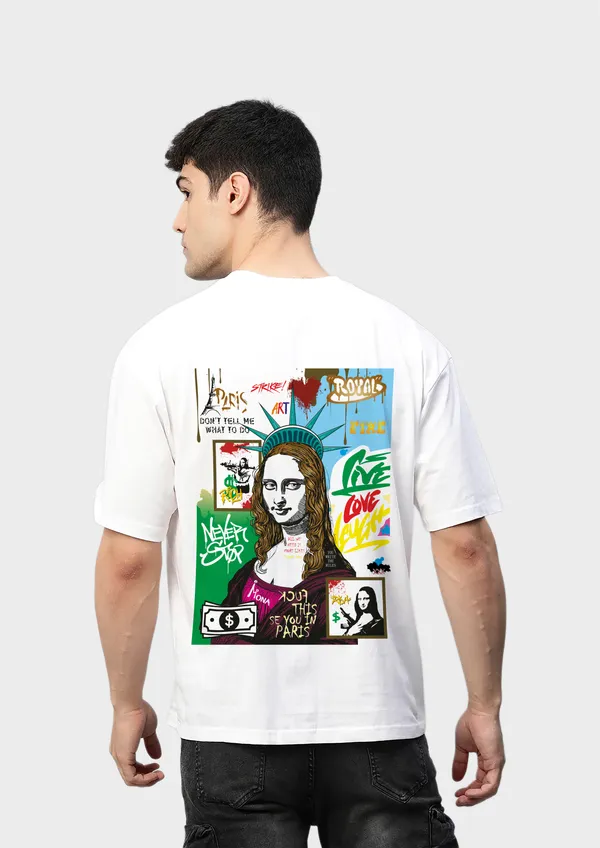 White_Drip_Mona_Cotton_Oversized_T-Shirt_For_Unisex