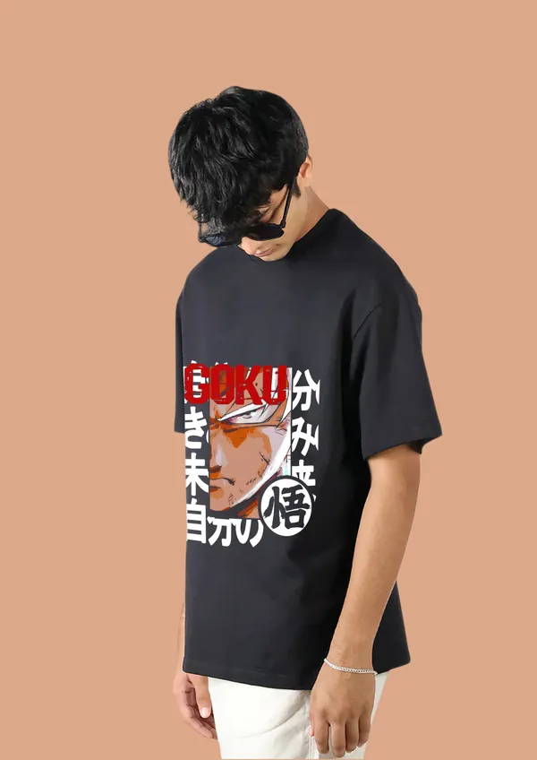 Black_Dragon_Ball_Z_Goku_Red_Typography_Edition_Cotton_Premium_&_Elegant_Oversize_T-Shirt_For_Unisex