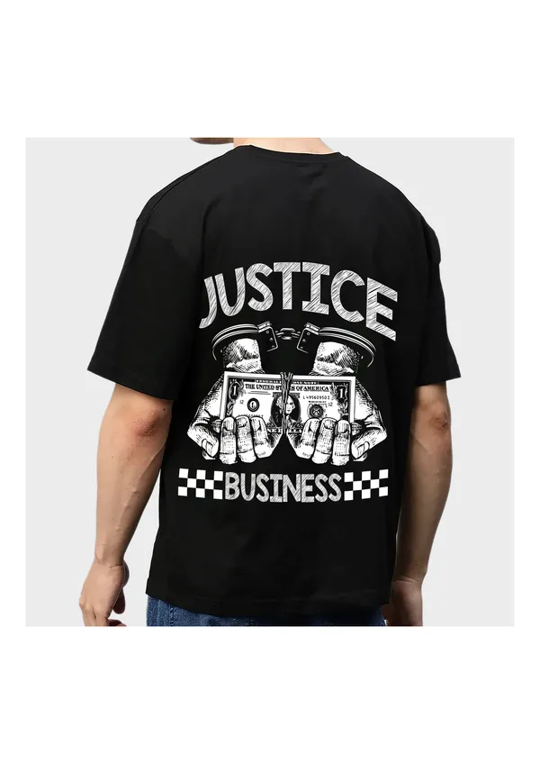 Black_Justice_Business_Cotton_Oversized_T-Shirt_For_Unisex