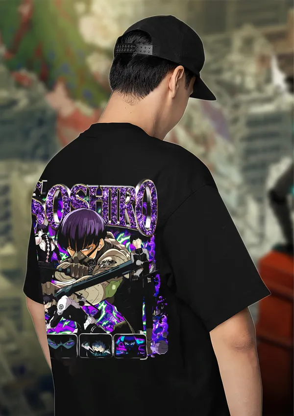 Black_Kaiju_No._8_Soshiro_Hoshina_Edition_Cotton_Premium_&_Elegant_Oversize_T-Shirt_For_Unisex