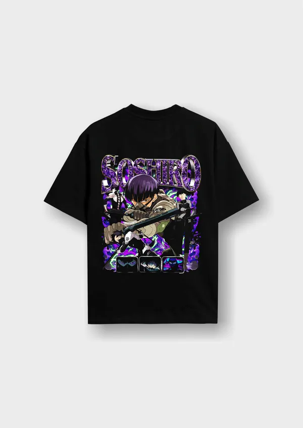 Black_Kaiju_No._8_Soshiro_Hoshina_Edition_Cotton_Premium_&_Elegant_Oversize_T-Shirt_For_Unisex
